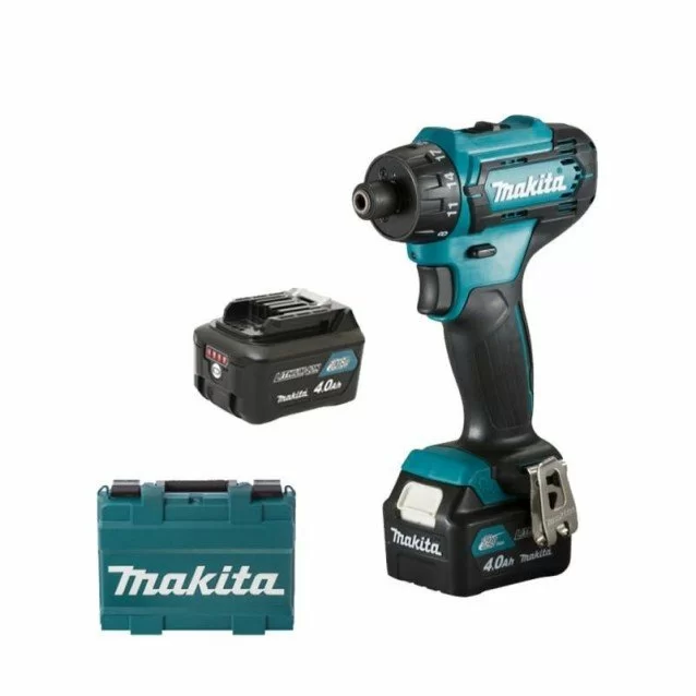 Masina de gaurit/insurubat cu acumulatori Makita DF033DSME 2 acum. 12V, 4Ah