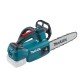 Fierastrau electric cu lant cu acumulator 18V MAKITA DUC254Z, motor fara perii, sina de 25 cm, livrat fara acumulator si incarcator