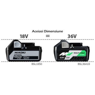 Acumulator MultiVolt 36/18 V 4.0Ah HIKOKI BSL36B18 Acumulator MultiVolt 36/18 V 4.0Ah HIKOKI BSL36B18