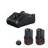 Starter set 2 Acumulatori BOSCH 12V 2.0Ah, Incarcator rapid