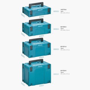Valiza profesionala pentru scule electrice MAKITA  MAKPAC Tip 4 Valiza profesionala pentru scule electrice MAKITA  MAKPAC Tip 4