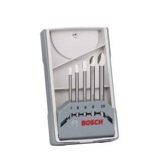 Burghiu coada cilindrica pentru placi ceramice Bosch Set 5 buc CYL-9 Ceramic Burghiu coada cilindrica pentru placi ceramice Bosch Set 5 buc CYL-9 Ceramic