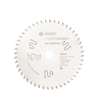 Panza Fierastrau Circular Top Precison Bosch Best for Multi Material 165 x 20 x 48