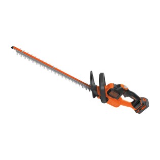 Foarfeca pentru tuns gard viu cu acumulator 18V Black Decker GTC18504PC-QW, 1 x acumulator 4ah si incarcator