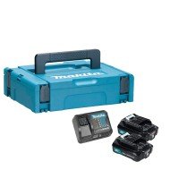 Kit acumulatori cu incarcator Li-Ion CXT 12Vmax 2.0Ah MAKITA 197658-5 Kit acumulatori cu incarcator Li-Ion CXT 12Vmax 2.0Ah MAKITA 197658-5