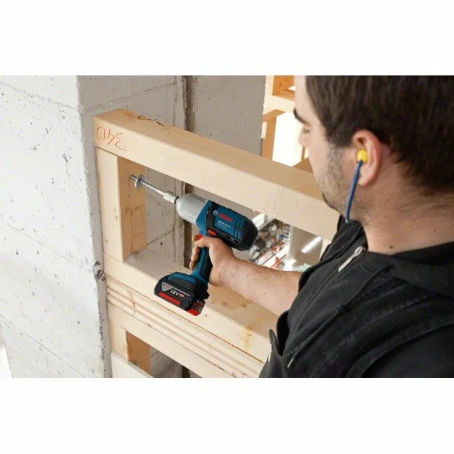 Masina de insurubat cu impact cu acumulatori Bosch  GDS 18 V-LI HT - SOLO