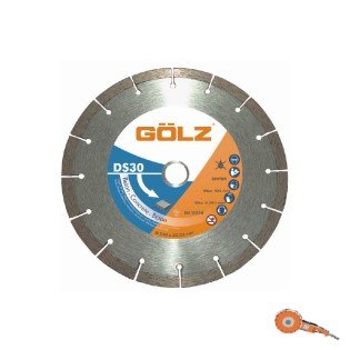 Disc diamantat universal 125mm GOLZ DS 30-125