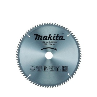 Panza Fierastrau Circular Makita 260 x 30 mm 80 dinti