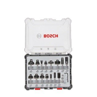 Set de 15 freze de profilat canturi Bosch Set de 15 freze de profilat canturi Bosch