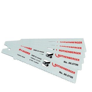 Set 5 panze de fierastrau HSS Bimetal Rothenberger 140 x 25 x 1,6mm - 8 dinti/ inch, prindere "U" Set 5 panze de fierastrau HSS Bimetal Rothenberger 140 x 25 x 1,6mm - 8 dinti/ inch, prindere "U"
