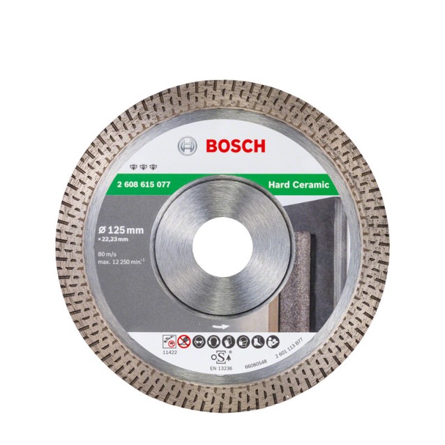 Disc diamantat Bosch Best for Hard Ceramic 125 x 1.4