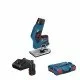 Masina de frezat muchii Bosch GKF 12V-8, 2 acum. 3.0Ah