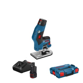 Masina de frezat muchii Bosch GKF 12V-8, 2 acum. 3.0Ah