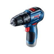 Masina de gaurit cu percutie/insurubat cu acumulator Bosch GSB 12V-30, 18-30 Nm, motor fara perii, livrat fara acumulator si incarcator Masina de gaurit cu percutie/insurubat cu acumulator Bosch GSB 12V-30, 18-30 Nm, motor fara perii, livrat fara acumulator si incarcator