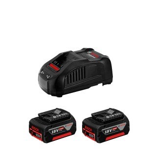 Starter set 2 Acumulatori BOSCH 18V 5.0Ah, Incarcator rapid Starter set 2 Acumulatori BOSCH 18V 5.0Ah, Incarcator rapid