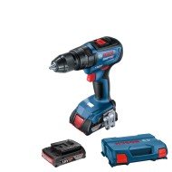 Masina de gaurit cu percutie cu acumulatori Bosch GSB 18V-50, 2 Acu x2.0 Ah Masina de gaurit cu percutie cu acumulatori Bosch GSB 18V-50, 2 Acu x2.0 Ah