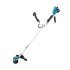Trimmer profesional cu acumulator 2 x 18V Makita DUR368AZ, diametru de taiere 35 cm, 3 viteze, livrat fara acumulator si incarcator