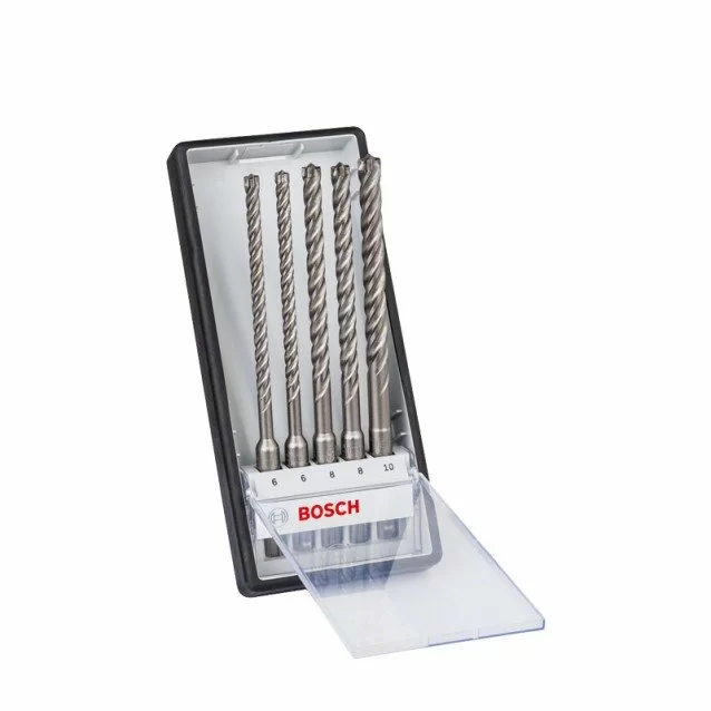 Set Robust Line 5 burghie SDS Plus-7X  BOSCH 6, 8, 10 mm