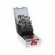 Set de 25 de burghie spirale HSS Bosch PointTeQ ProBox