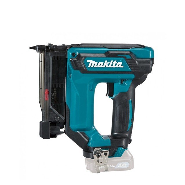 Pistol de batut cuie fara cap cu acumulator 12V Makita PT354DZ, livrat fara acumulator si incarcator