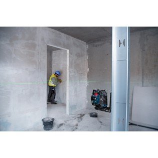 Nivela laser cu linii Bosch GLL 2-15 G, suport universal LB10 Nivela laser cu linii Bosch GLL 2-15 G, suport universal LB10