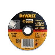 Disc abraziv pentru taiere aluminiu DeWALT EXTREME® 125x1,6 mm Disc abraziv pentru taiere aluminiu DeWALT EXTREME® 125x1,6 mm