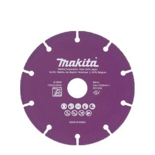 Disc diamantat segmentat pentru taiere metal Makita 125x1.5