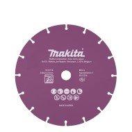 Disc diamantat segmentat pentru taiere metal  Makita 230x1.6 Disc diamantat segmentat pentru taiere metal  Makita 230x1.6