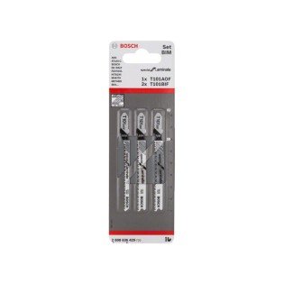 Set 3 panze Fierastrau Vertical Bosch Special for Laminate Set 3 panze Fierastrau Vertical Bosch Special for Laminate