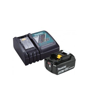 Set acumulator Makita 18V 3.0 Ah si incarcator rapid DC18RC