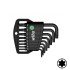 Set 8 chei inbus Torx T9-T40 forma L WIHA