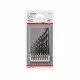 Set de 8 burghie HSS cu antrenare hex 1/4 Bosch Impact Control