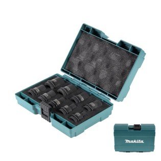Set 9 chei tubulare de impact Makita 1/2" Set 9 chei tubulare de impact Makita 1/2"