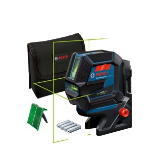 Nivela laser cu linii si puncte Bosch GCL 2-50 G cu suport RM10