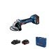 Polizor unghiular cu acumulatori Bosch GWS 180-LI 2acum. 4.0Ah valiza