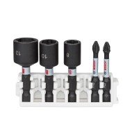 Trusa capete de insurubare si chei de impact BOSCH Click and Pick - 5 piese PH PZ 8 10 13 Trusa capete de insurubare si chei de impact BOSCH Click and Pick - 5 piese PH PZ 8 10 13