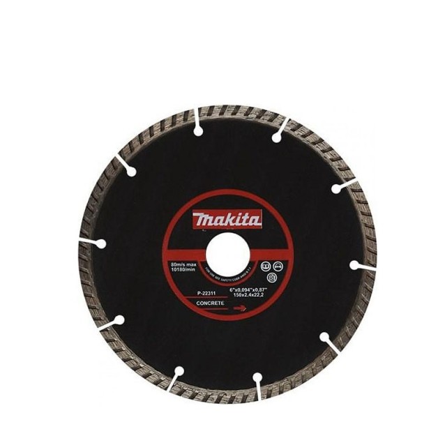 Disc diamantat Turbo pentru beton MAKITA 150 mm