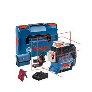 Nivela laser cu linii Bosch GLL 3-80 C BM1, acumulator 2.0Ah, L-Boxx Nivela laser cu linii Bosch GLL 3-80 C BM1, acumulator 2.0Ah, L-Boxx