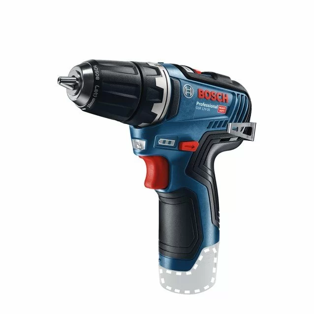 Masina de gaurit/insurubat GSR 12V-35 cu 2 acumulatori GBA 12V 3.0 Ah si valiza profesionala