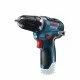 Masina de gaurit/insurubat GSR 12V-35 cu 2 acumulatori GBA 12V 3.0 Ah si valiza profesionala