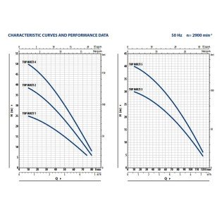 Pompa submersibila pentru ape curate PEDROLLO TOP-MULTI 1 Pompa submersibila pentru ape curate PEDROLLO TOP-MULTI 1