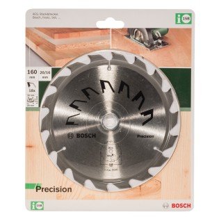 Panza Fierastrau Circular Bosch Precision 160 x 20 x 18T Panza Fierastrau Circular Bosch Precision 160 x 20 x 18T