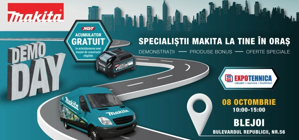 Specialistii  Makita la tine in oras